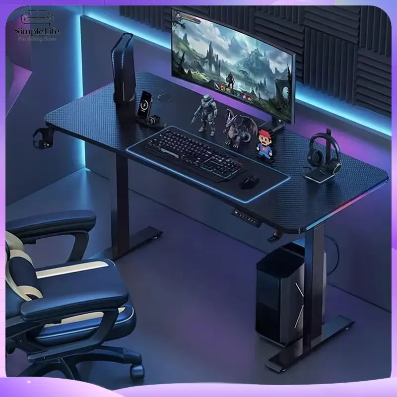 Esports Gaming School - Luxury Electric Height Adjustable Gaming Desk