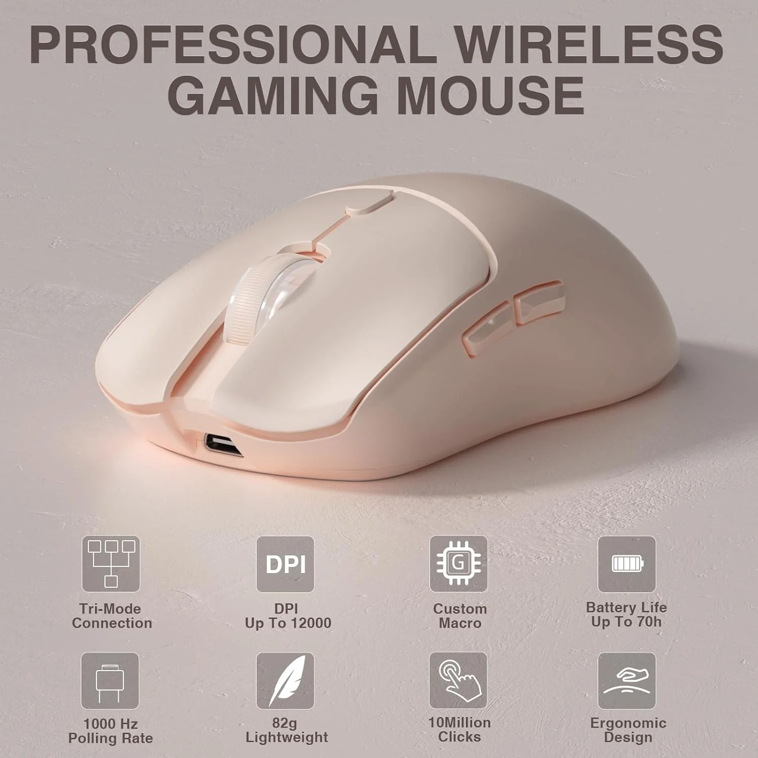 Esports Gaming - AULA SC580X Tri-mode Wireless Gaming Mouse