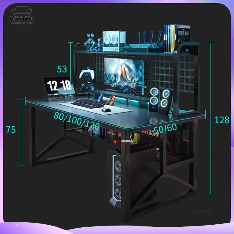 Esports Gaming School - Nordic Computer Desk Gaming Desk for