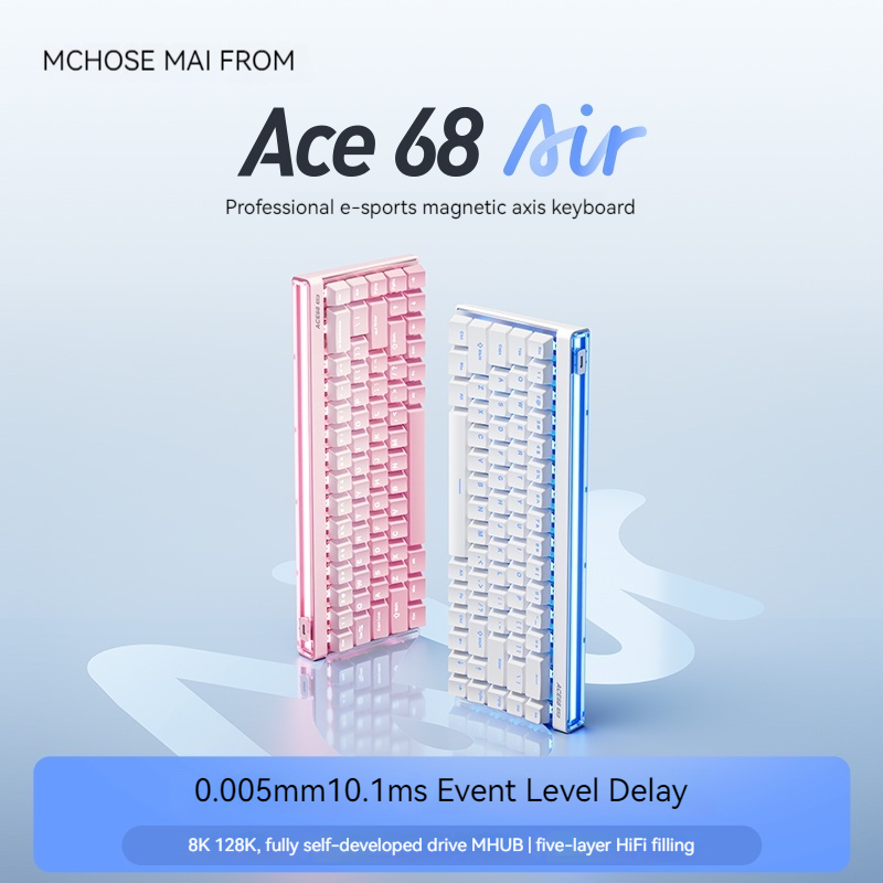 Esports Gaming - Mchose Ace68 Air Magnetic Axis Mechanical