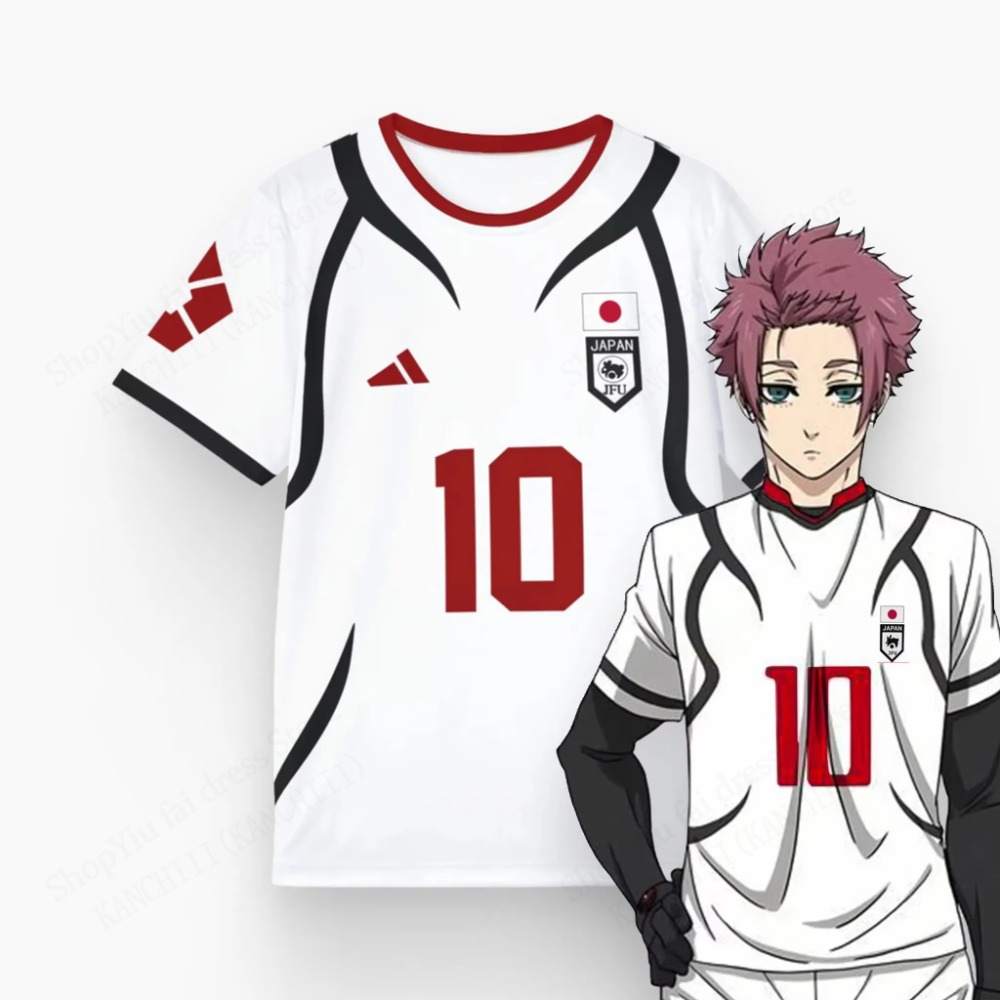 Esports Gaming Sleeve - Mens Anime Jersey Blue Lock Sae