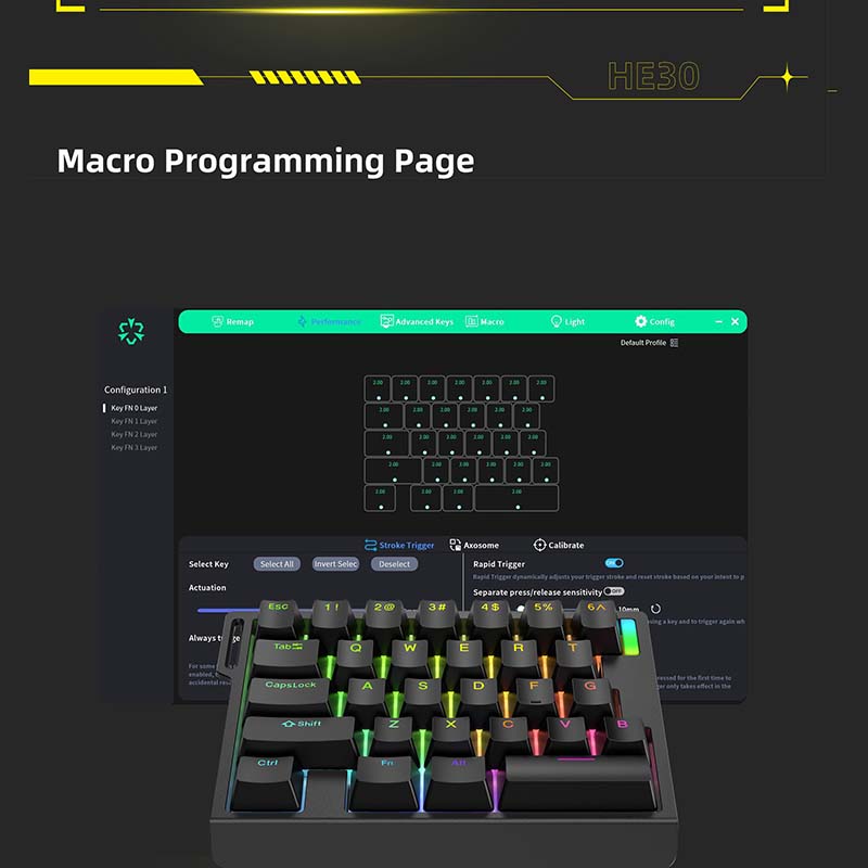 HE30 Mechanical Gaming Keyboar - Esports Gaming recension och pris