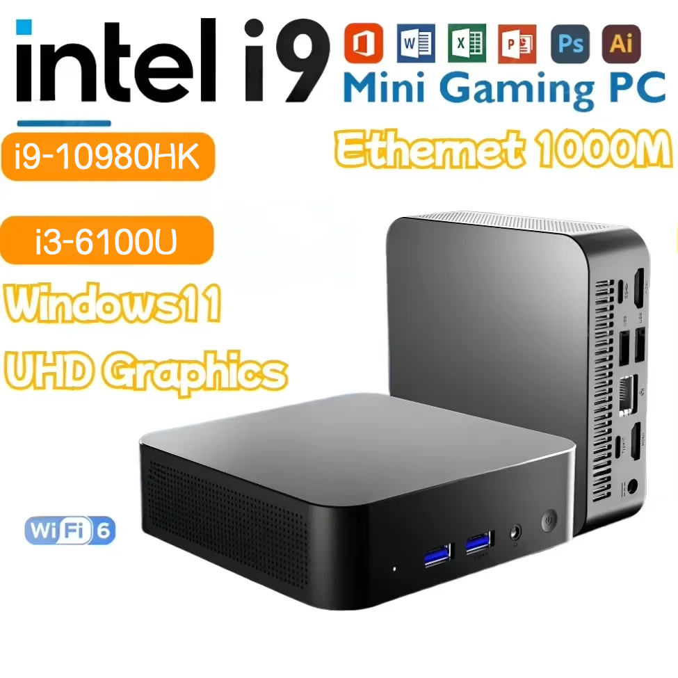 NEW MINI PC Computer Intel Cor - Esports Gaming Sleeve recension och pris