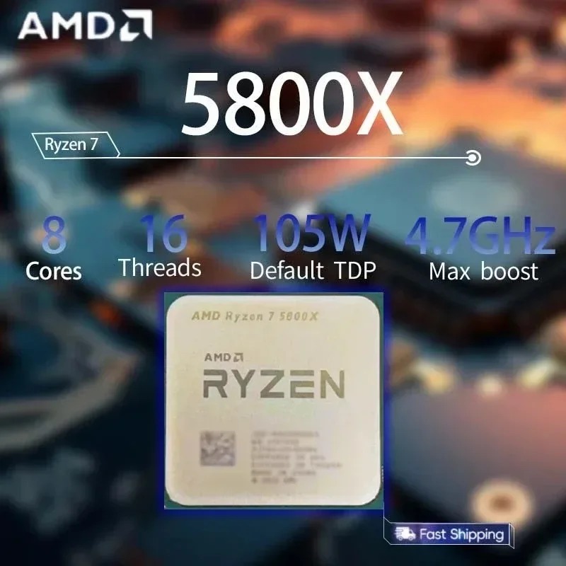 AMD Ryzen 7 5800X 7nm Gaming E - Esports Gaming recension och pris