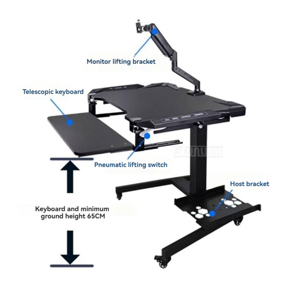 E-sports lifting table, liftin - Esports Gaming School recension och pris