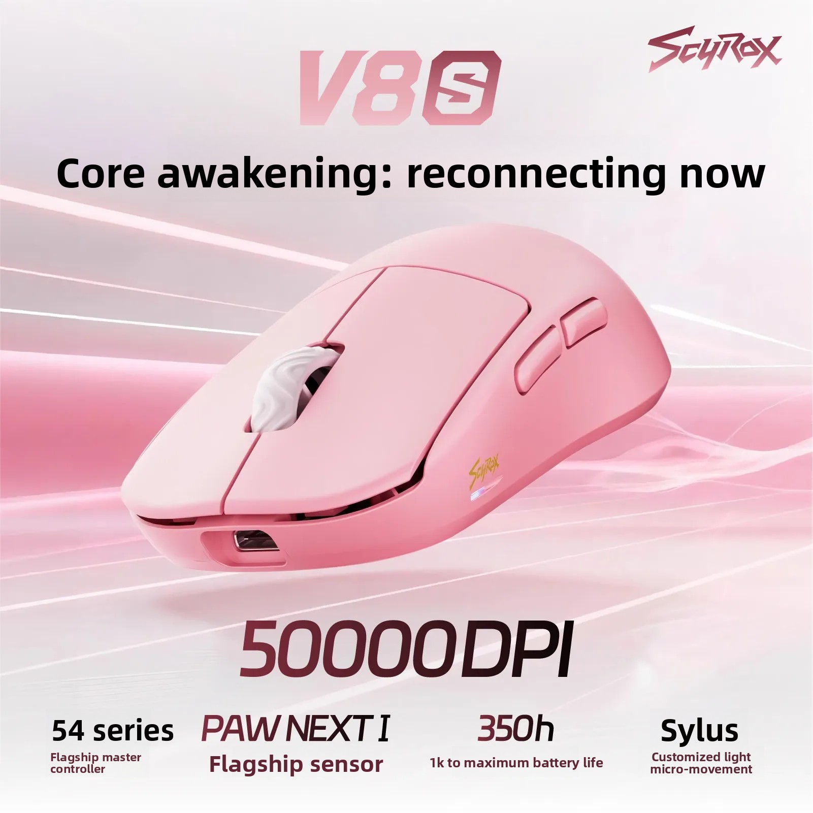 Scyrox V8s V6s Lightweight Wir - Esports Gaming recension och pris