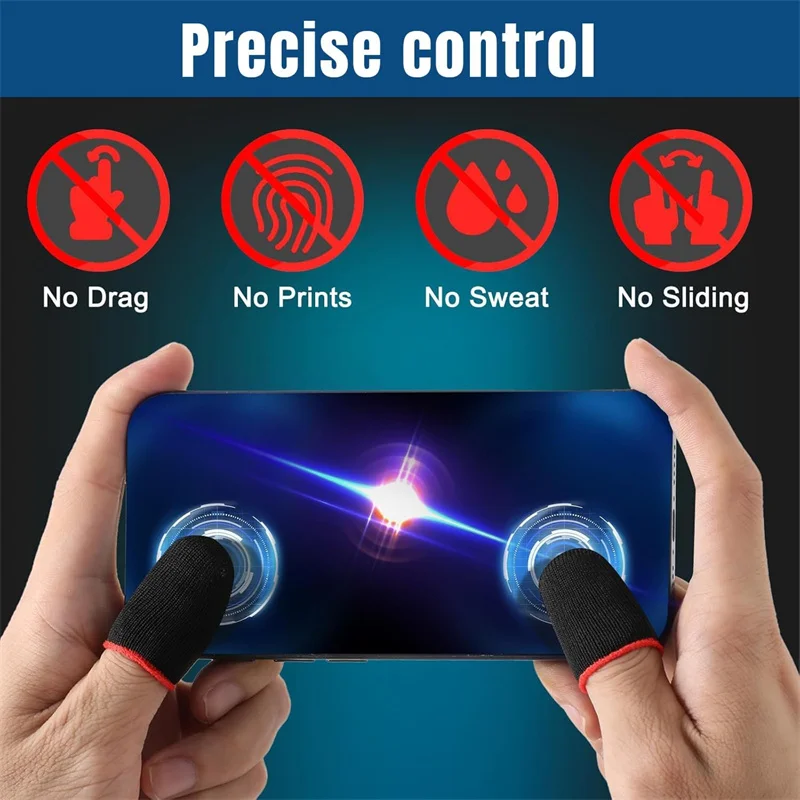 20Pcs Phone Gaming Finger Slee - Esports Gaming Sleeve recension och pris