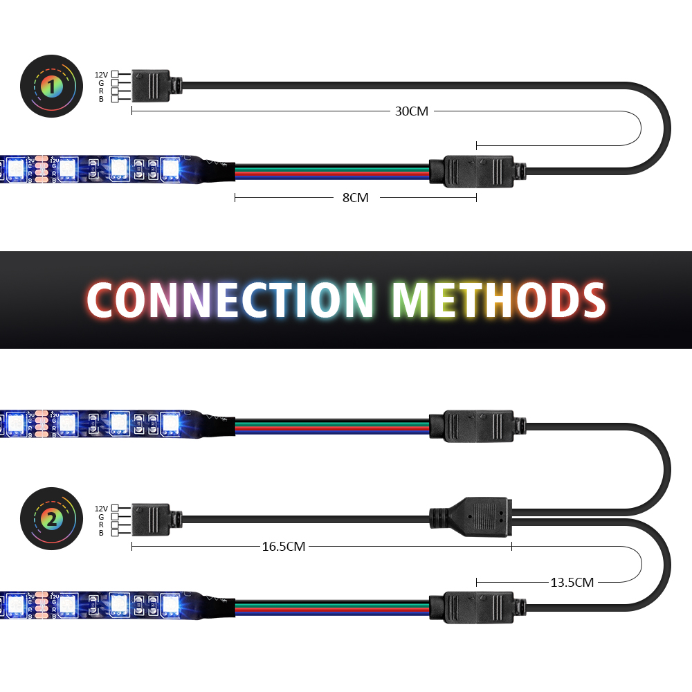 RGB Gaming LED Strip Light 1 t - Esports Gaming Splitter recension och pris