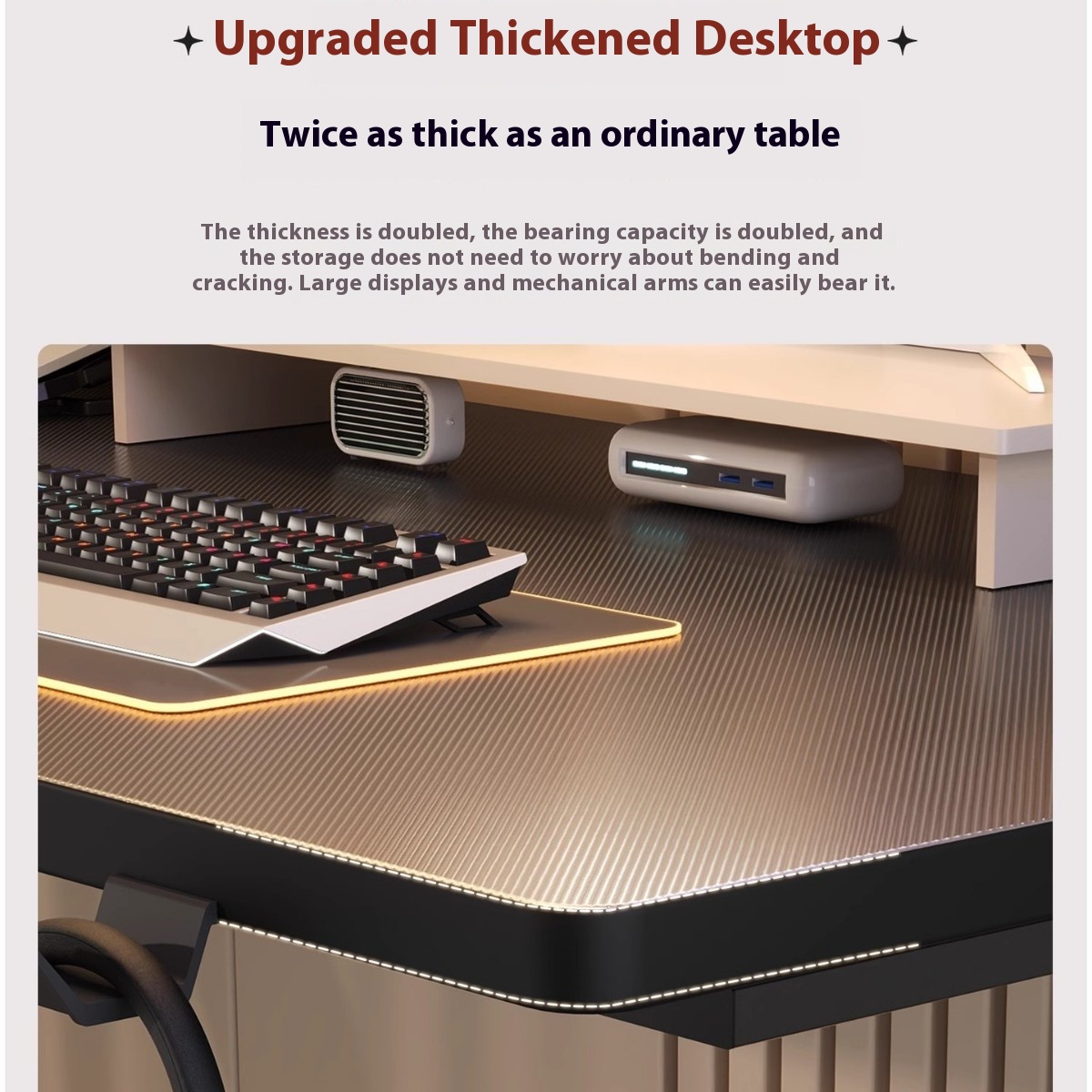 Home Office Computer Desk Smar - Esports Gaming School recension och pris
