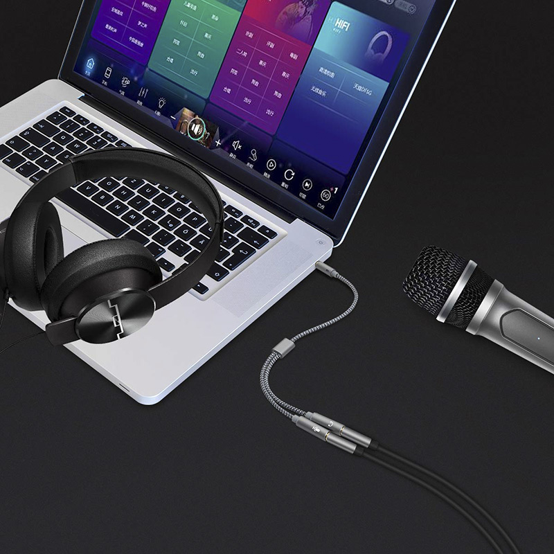 Headset Splitter 3.5mm Audio+M - Esports Gaming Splitter recension och pris