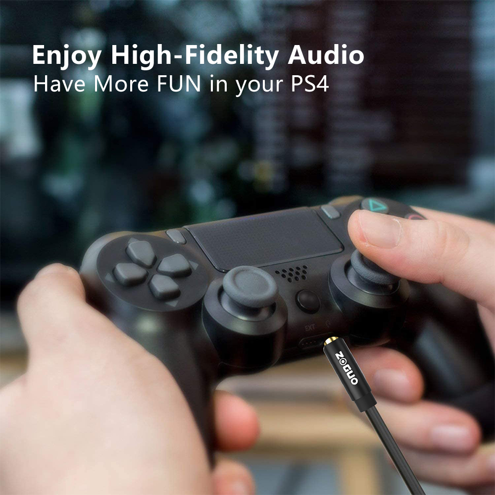 ZOGUO Audio Splitter TRRS Head - Esports Gaming Splitter recension och pris