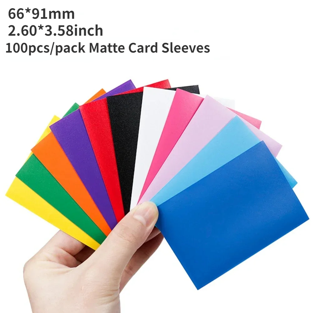 100PCS 66x91mm Matte Card Slee - Esports Gaming Sleeve recension och pris