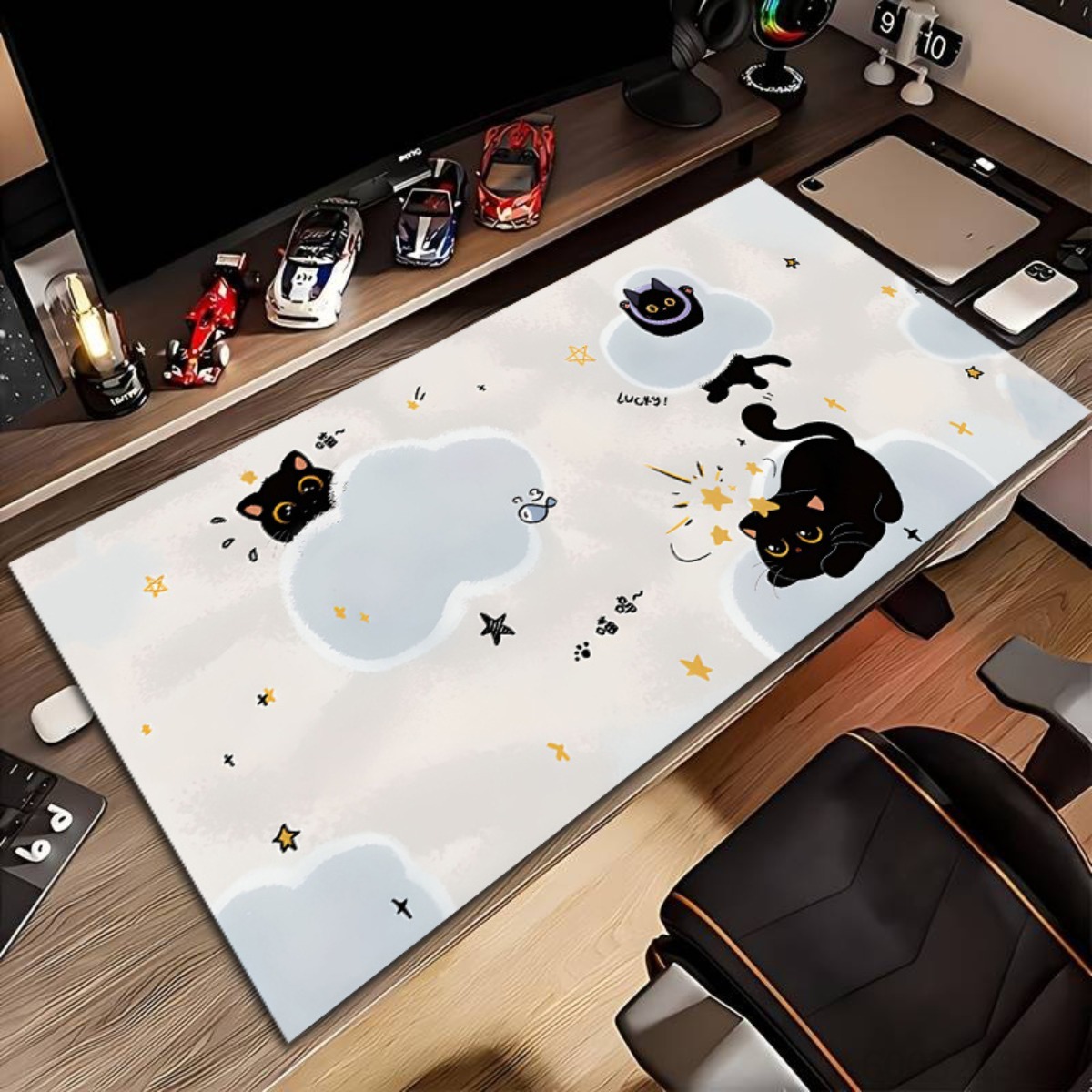Rubber Smooth Desk Mouse Pad B - Esports Gaming School recension och pris