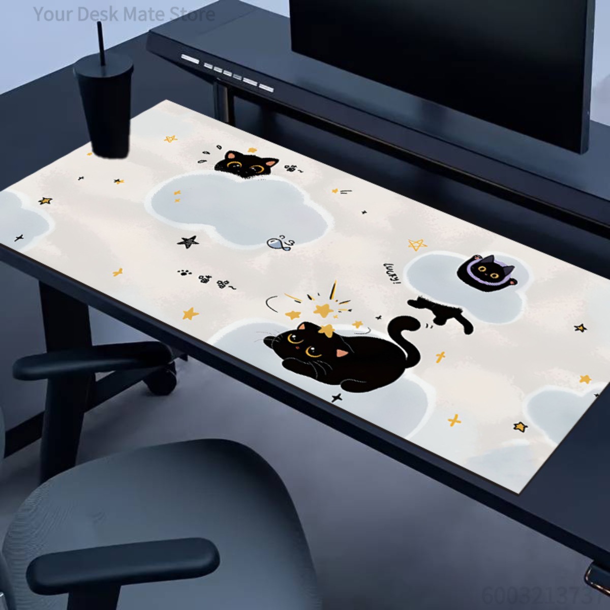 Rubber Smooth Desk Mouse Pad B - Esports Gaming School recension och pris