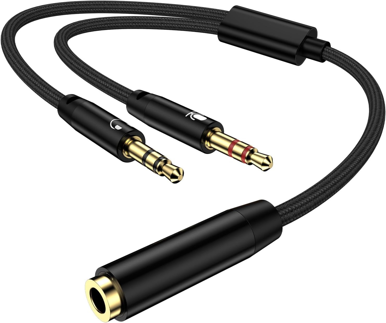 3.5mm Headphone Mic Splitter 1 - Esports Gaming Splitter recension och pris