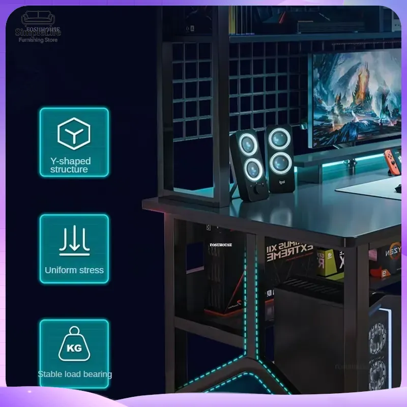Nordic Computer Desk Gaming De - Esports Gaming School recension och pris
