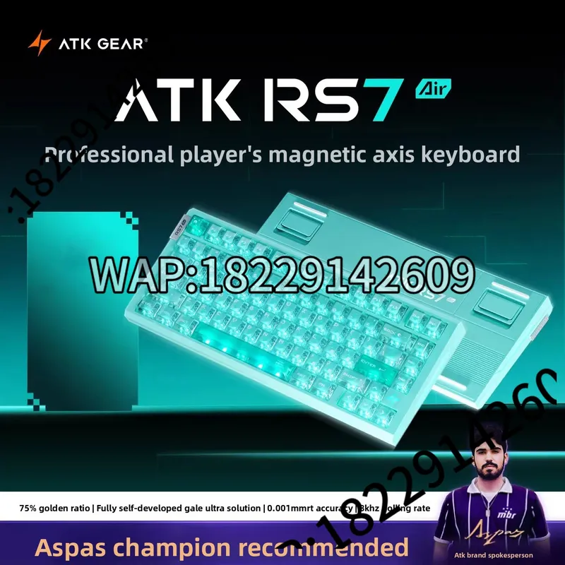 ATK RS7 Air Keyboard Magnetic  - Esports Gamers recension och pris