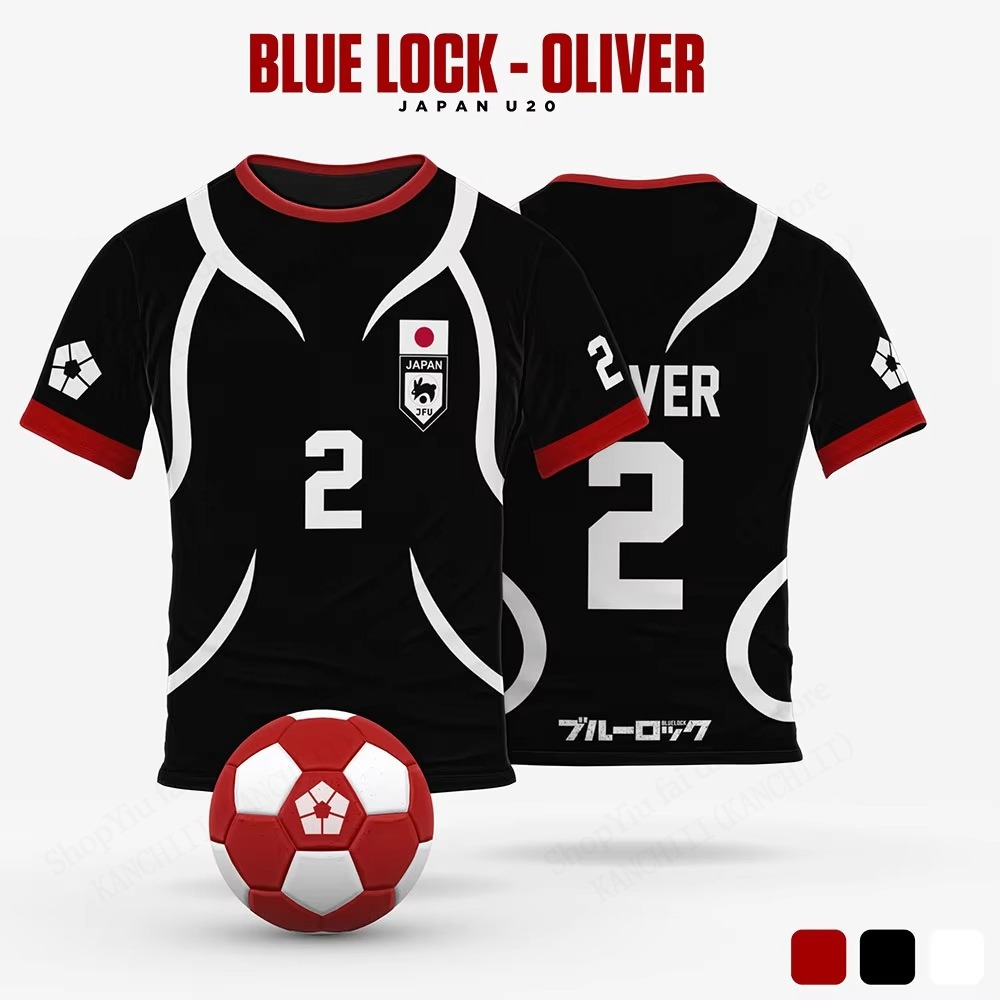Mens Anime Jersey Blue Lock Sa - Esports Gaming Sleeve recension och pris
